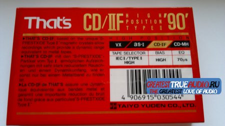 THATS CD CHROME SUONO 1990