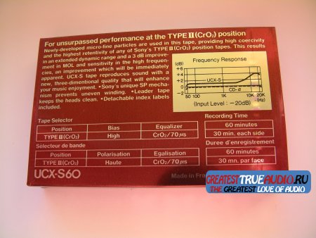 SONY UCX-S 1982 USA