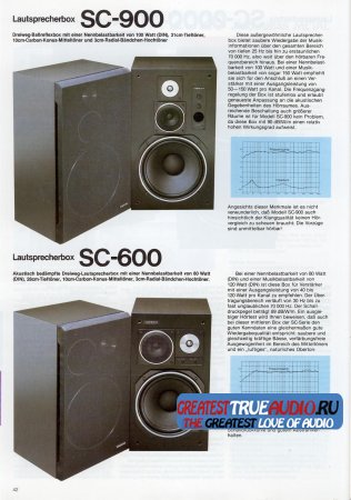 ONKYO SC 600 1981
