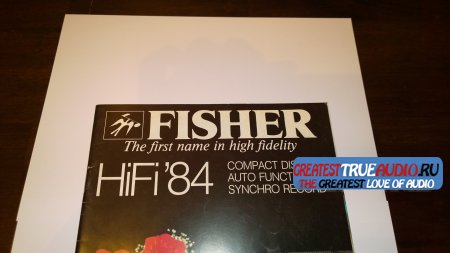 FISHER CR SUPER CHROME 1984