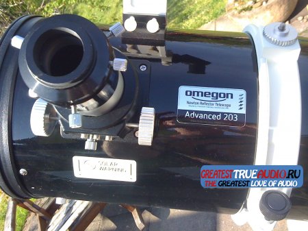 Teleskop Telescope Omegon Advanced 203/1000 EQ-500 Montierung Mount Newton 8