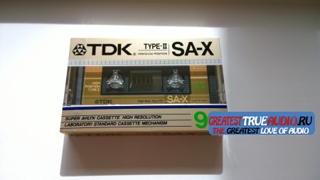 TDK SA-X 1986.