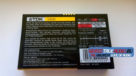 TDK SA 60 1990.