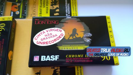 BASF CHROME PLUS 1995 DISNEY COLLECTION LION KING