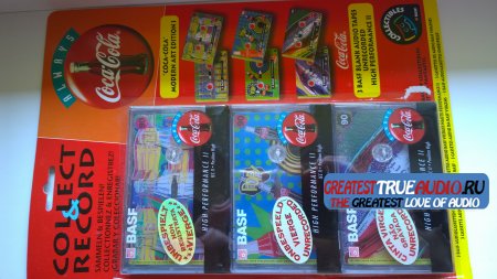 BASF CHROME PLUS 1995 DISNEY COLLECTION COCA COLA MODERN ART EDITION