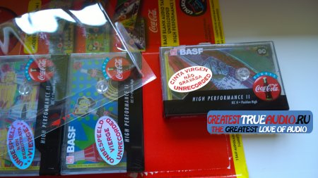 BASF CHROME PLUS 1995 DISNEY COLLECTION COCA COLA MODERN ART EDITION