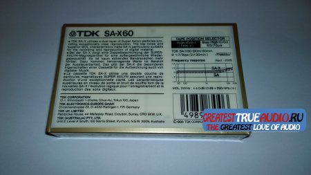 TDK SA-X 60 1986