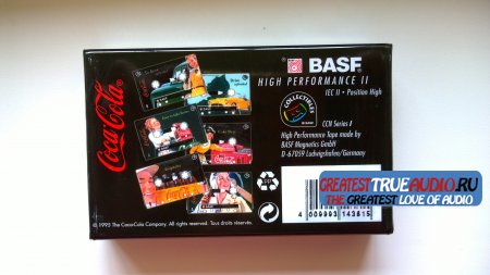 BASF SUPER CHROME PLUS 1995 DISNEY COLLECTION  Coca-Cola..