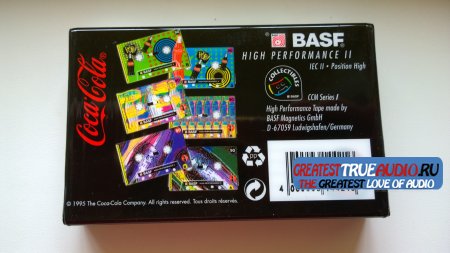 BASF SUPER CHROME PLUS 1995 DISNEY COLLECTION  Coca-Cola...