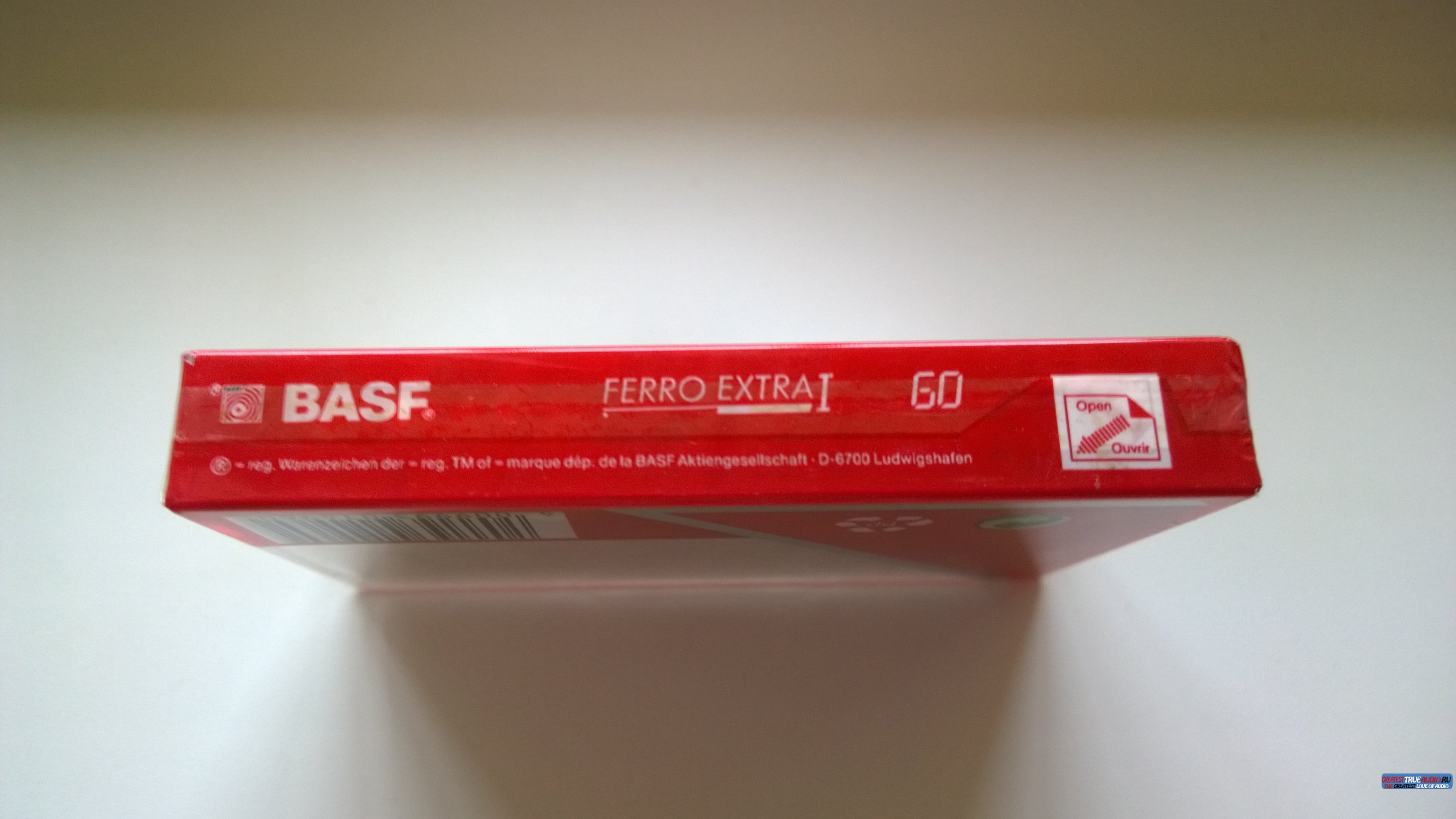 Une Cassette Audio Vierge Basf Ferro Extra Fei 60 Position Normal