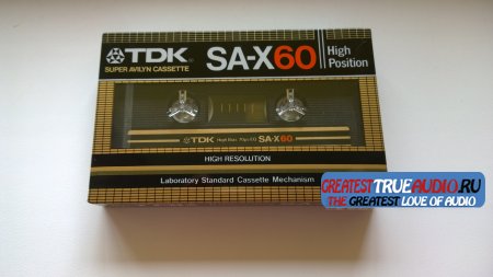 Cassette Audio TDK SA-X 60 – Édition Rare Japon 1985 – Neuve Sous Blister