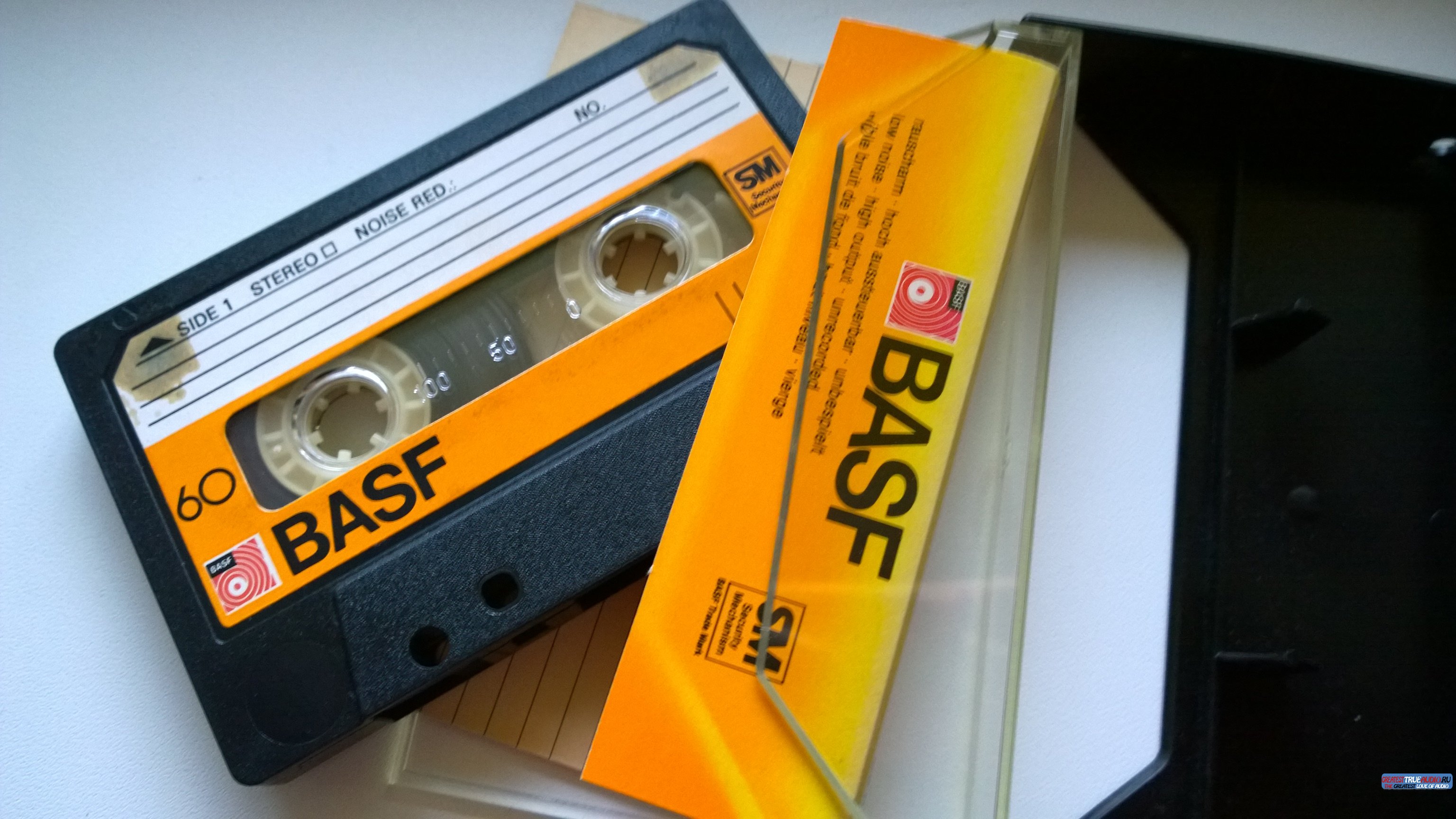 solo la ficha - basf stereo cassette 90 - lh sm - Compra venta en