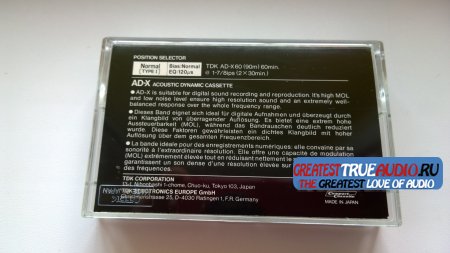 TDK AD-X 60 1985 